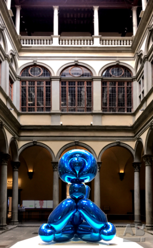 Jeff Koons, Shine, Firenze, Palazzo Strozzi, Florence